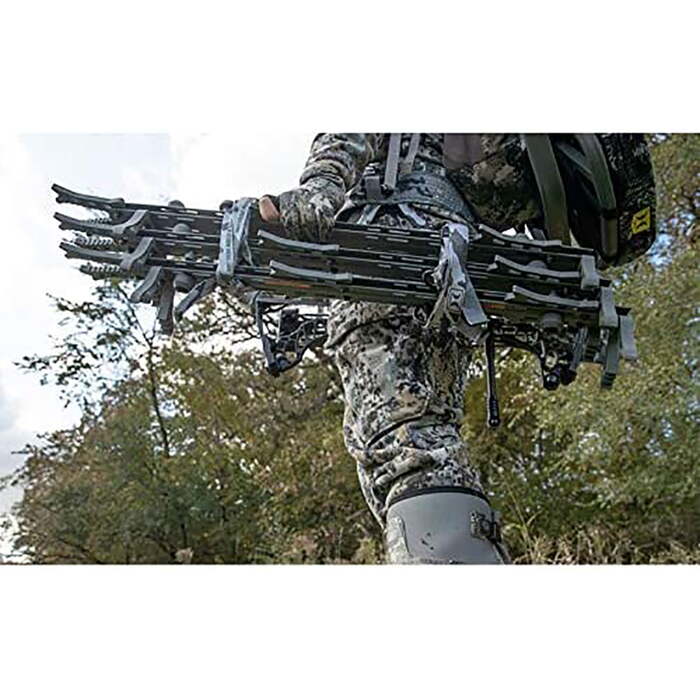 Hawk Hunting Helium Treestand Climbing Sticks 30" Aluminum Flat Dark Earth Pack of 3