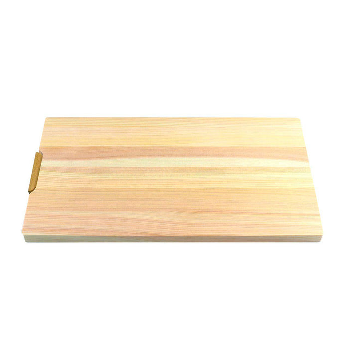 Hinoki (Japanese Cypress) Cutting Board w/Stand 14.4" x 7.9" x 0.6" H
