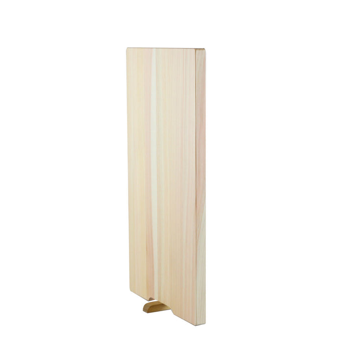 Hinoki (Japanese Cypress) Cutting Board w/Stand 14.4" x 7.9" x 0.6" H