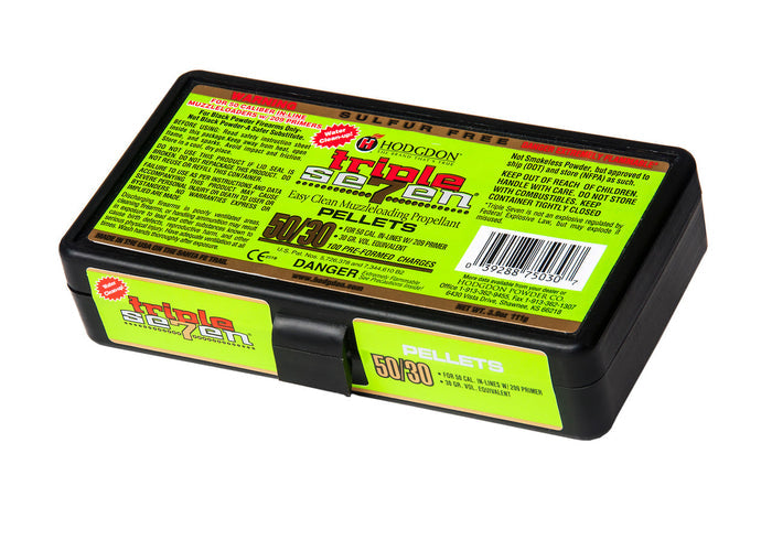 Hodgdon Triple 7 Pellets Smokeless Powder 100 Pack