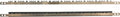 Hooyman Bow Saw Replacement Blades Black/Green 21" Overall Length