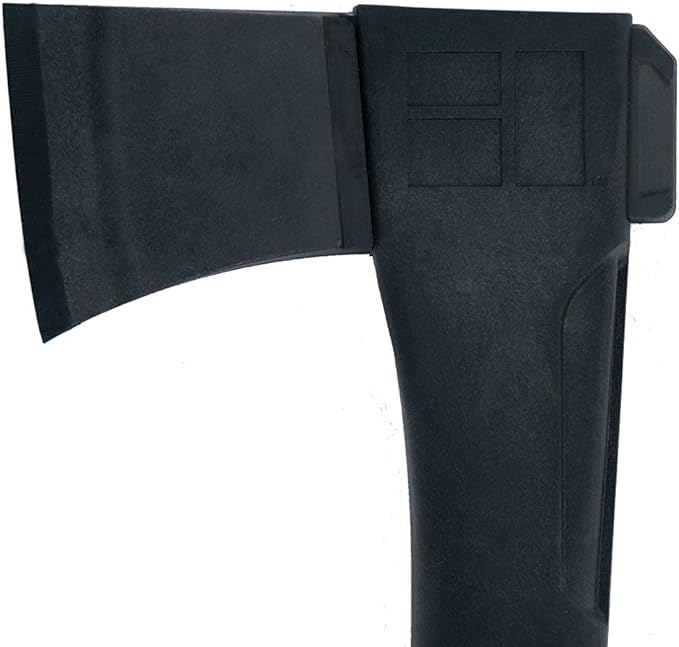 Hooyman Chopping Axe 1065 High Carbon Steel Blade Fiberglass Handle Black/Green