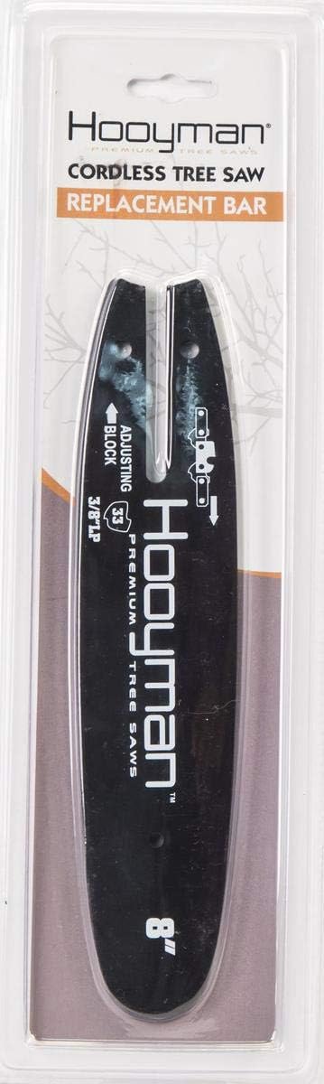 Hooyman Cordless Pole Saw Replacement Bar Black 14.13" Overall Length