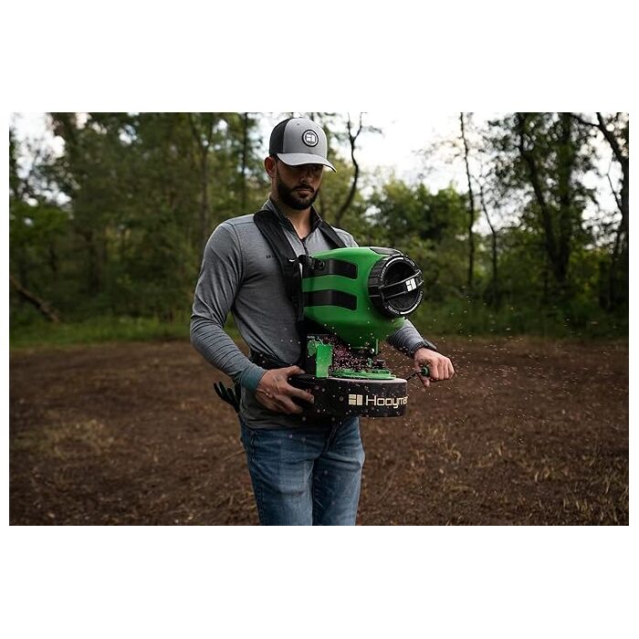 Hooyman Manual Seed Spreader Green/Black