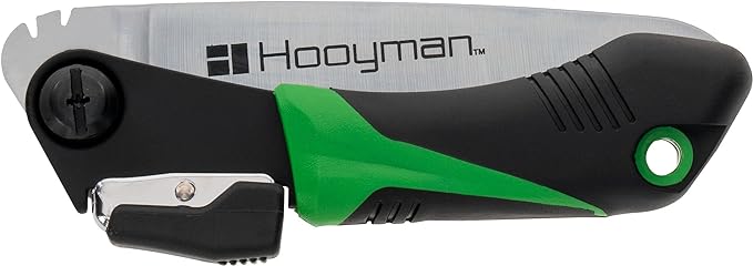 Hooyman MegaBite Compact Hand Saw 6" Blade Black 17" Overall Length