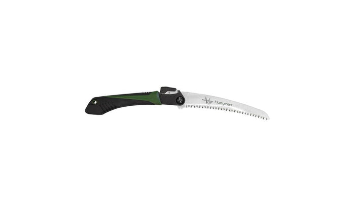 Hooyman MegaBite Compact Hand Saw 8" Blade Black 17" Overall Length