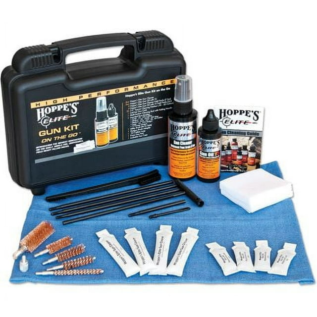 Hoppe's Elite Gun Care On The Go Cleaning Kit 22 - 45 Caliber 12 Gauge