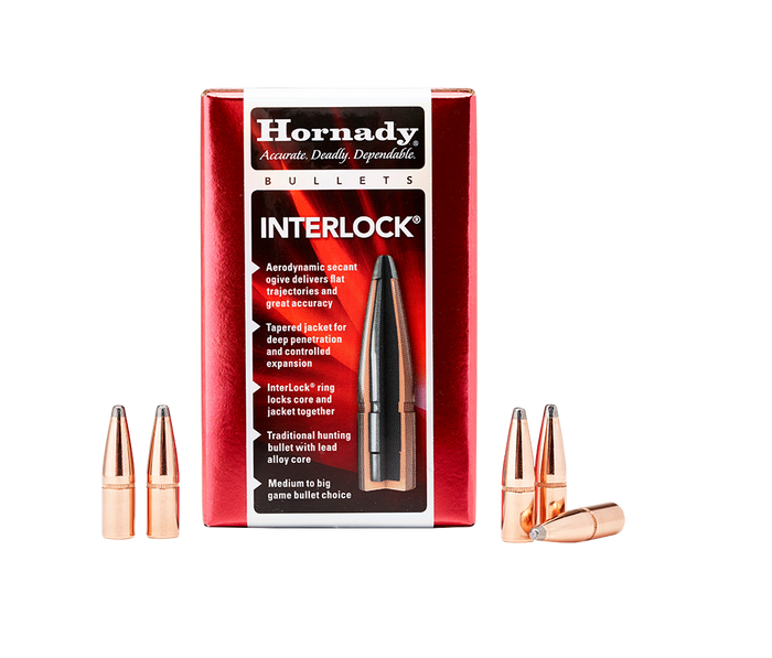 Hornady .355 Diameter 170 Grain Spire Point InterLock 100 Count Bullets (350 Legend)