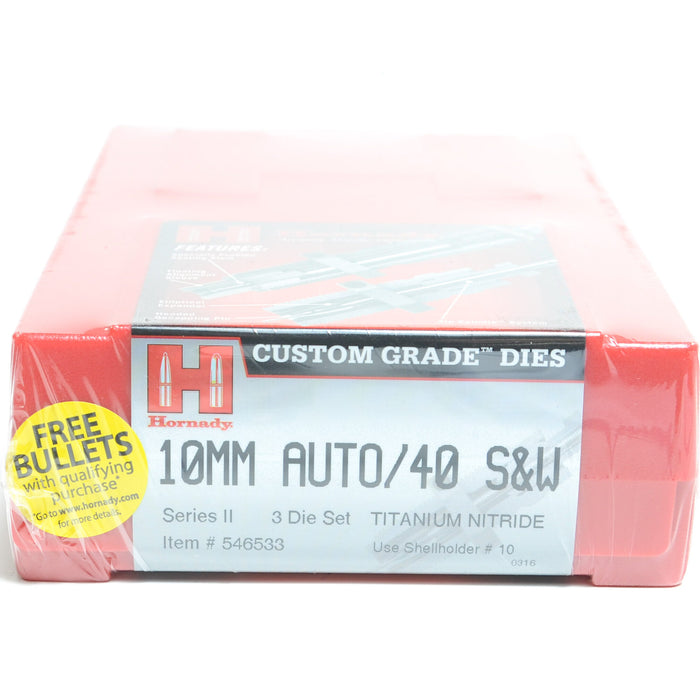 Hornady Dieset 3 10mm/40 S&W (.400)