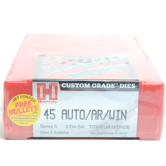 Hornady Custom Grade 3 Die Set