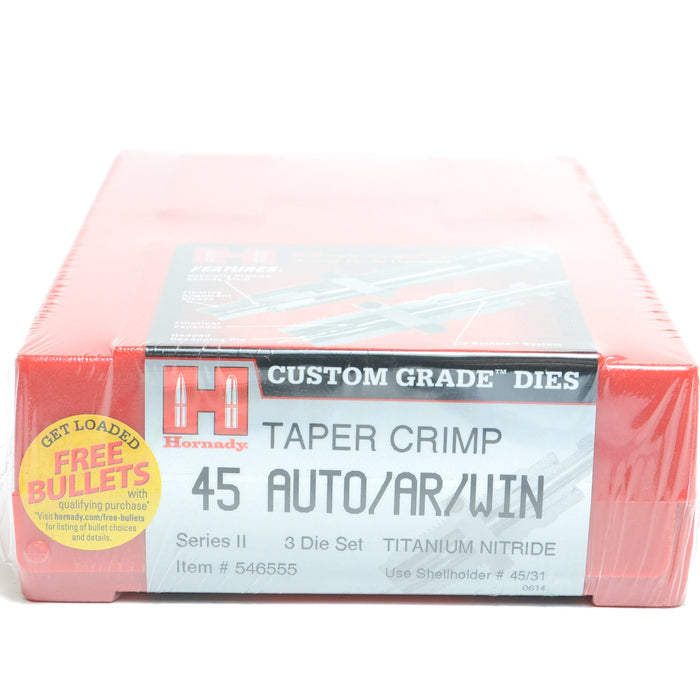 Hornady Custom Grade Nitride 3 Die Set