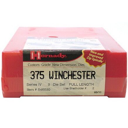 Hornady Dieset 3 375 Win (.375)