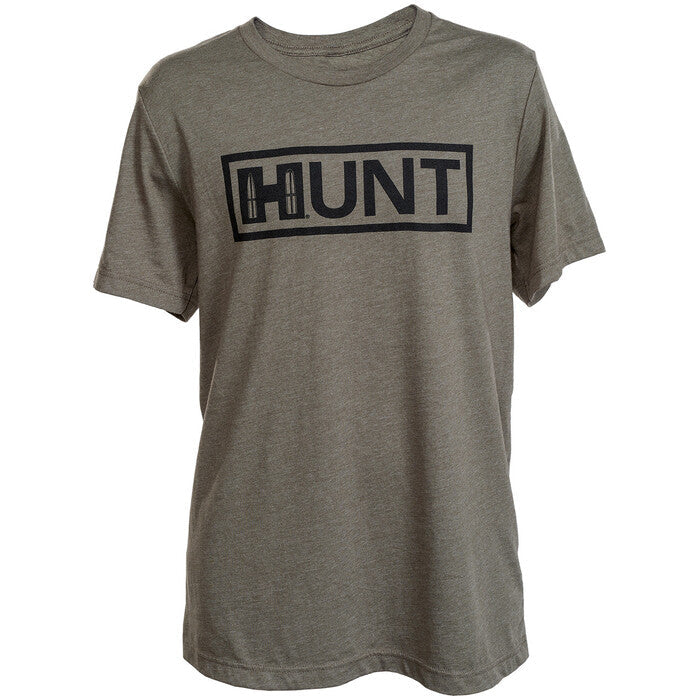 Hornady Hunt Men's T-Shirt Gray Cotton/Poly Blend XL
