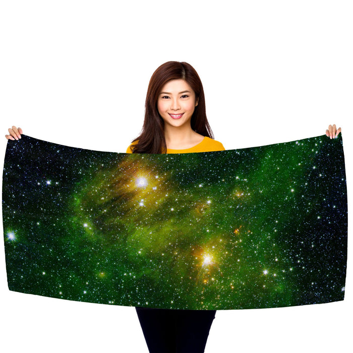 Hydrocarbons In Space 30" x 60" Microfiber Beach Towel