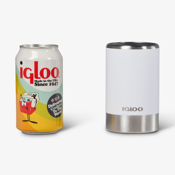 Igloo Coolmate 12 Ounce Can Cooler Gloss White