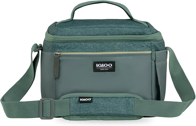 Igloo Everyday Lunch Rounded Cube 12 Can Softside Cooler Spruce