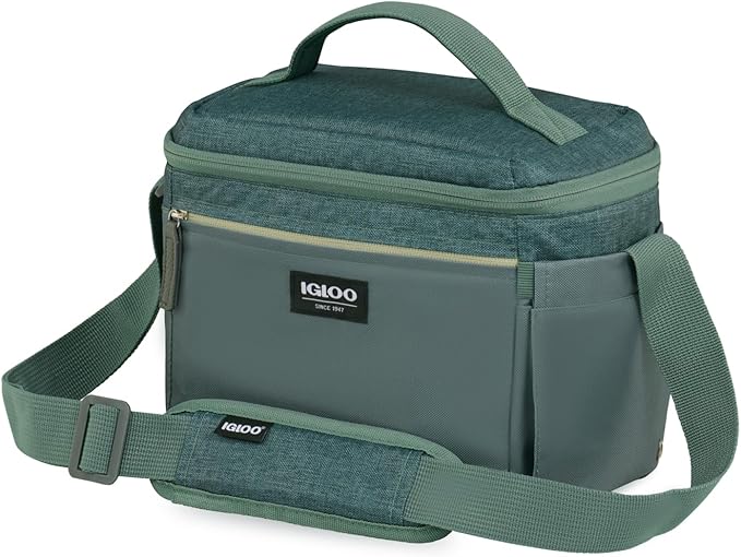 Igloo Everyday Lunch Rounded Cube 12 Can Softside Cooler Spruce