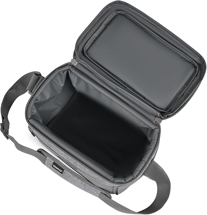 Igloo Everyday Lunch Rounded Cube 12 Quart Softside Cooler Gray