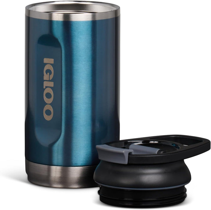 Igloo Flip 'n' Sip 12 Ounce Tumbler Modern Blue