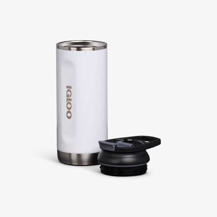 Igloo Flip 'n' Sip 16 Ounce Tumbler White