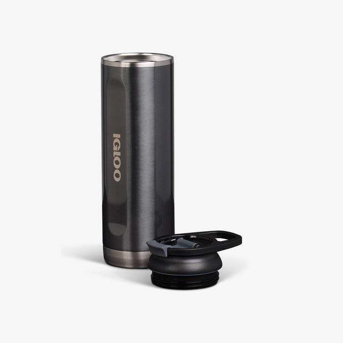 Igloo Flip 'n' Sip 20 Ounce Tumbler Carbonite