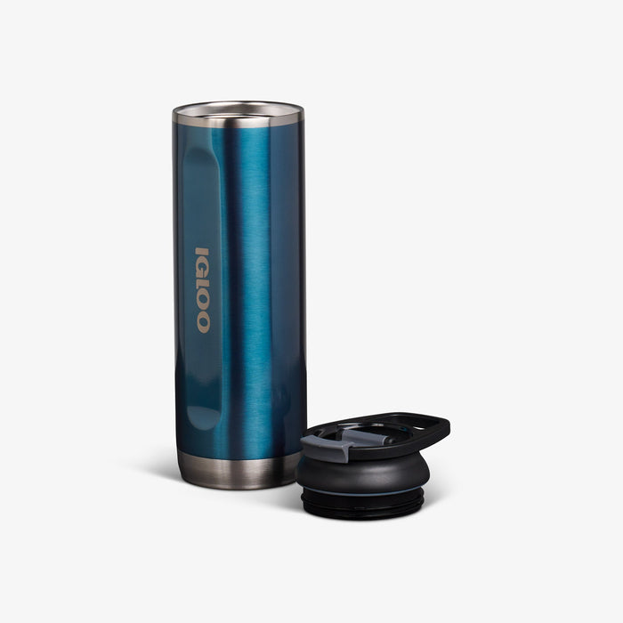 Igloo Flip 'n' Sip 20 Ounce Tumbler Modern Blue