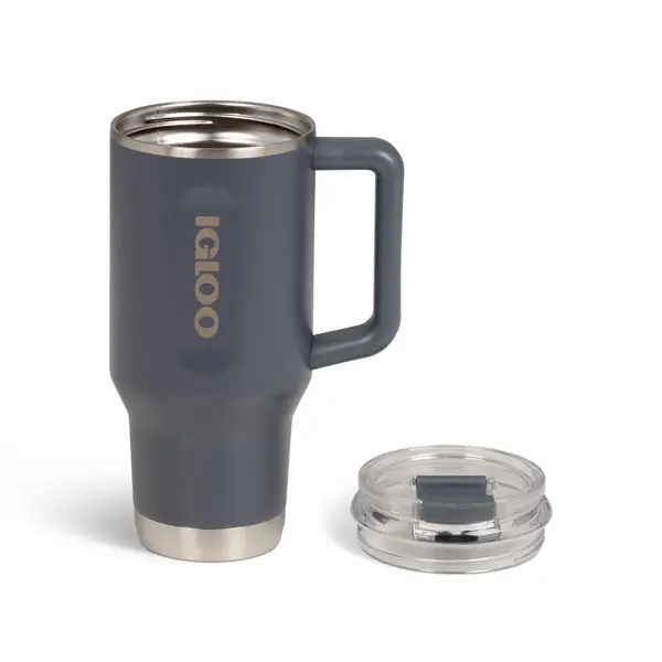 Igloo Flip 'n' Sip 32 Ounce Travel Mug Carbonite