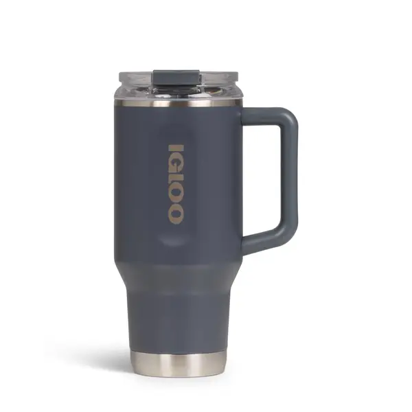 Igloo Flip 'n' Sip 32 Ounce Travel Mug Carbonite
