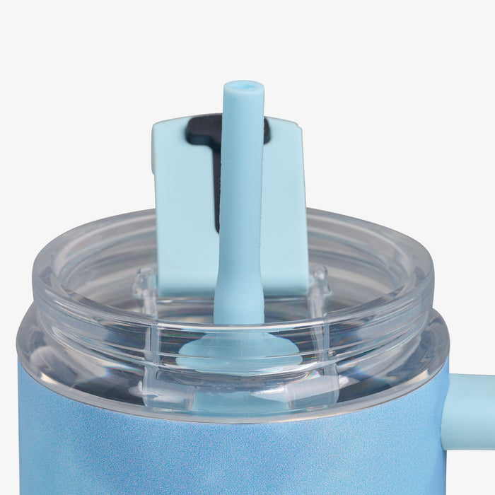 Igloo Flip 'n' Sip 32 Ounce Travel Mug Ice Dye Blue