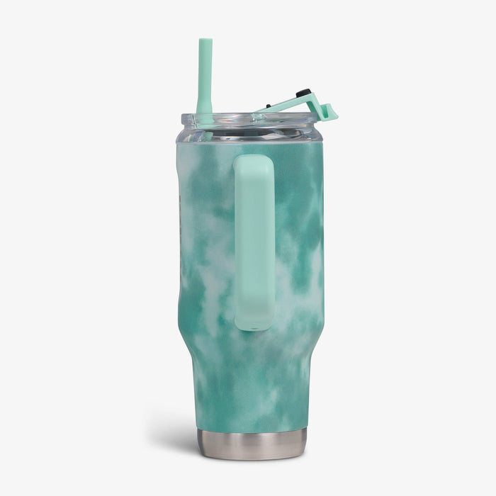 Igloo Flip 'n' Sip 32 Ounce Travel Mug Ice Dye Seafoam