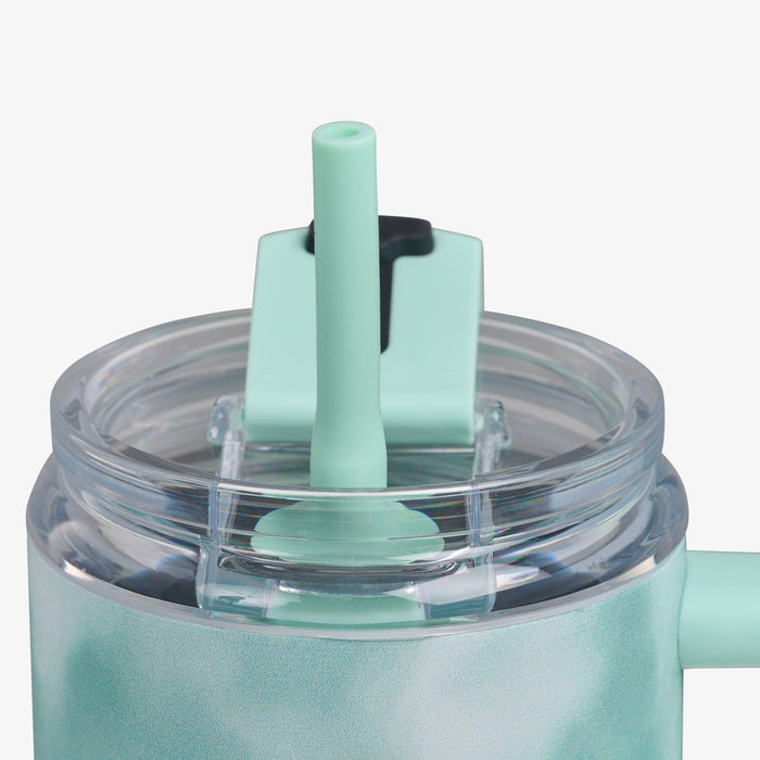 Igloo Flip 'n' Sip 32 Ounce Travel Mug Ice Dye Seafoam