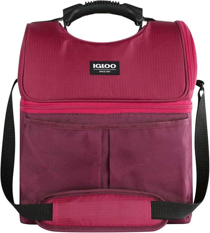 Igloo Gripper 22 Can Softside Cooler Scooter Zinfandel