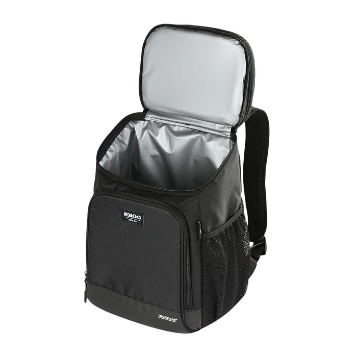Igloo Maxcold Evergreen 18 Can Backpack Cooler Black