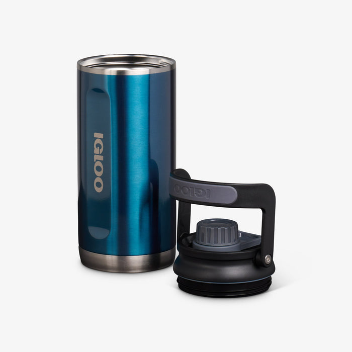 Igloo Twist 'n' Chug 36 Ounce Bottle Modern Blue