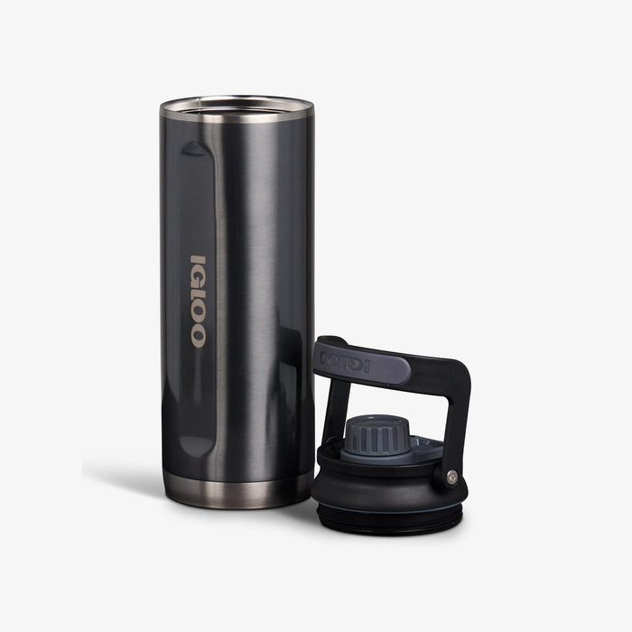 Igloo Twist 'n' Chug 46 Ounce Bottle Carbonite