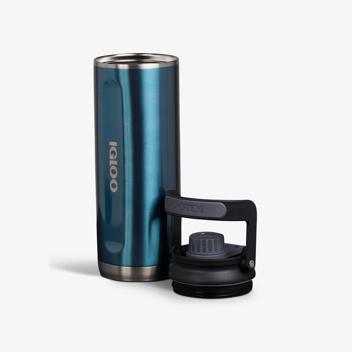 Igloo Twist 'n' Chug 46 Ounce Bottle Modern Blue