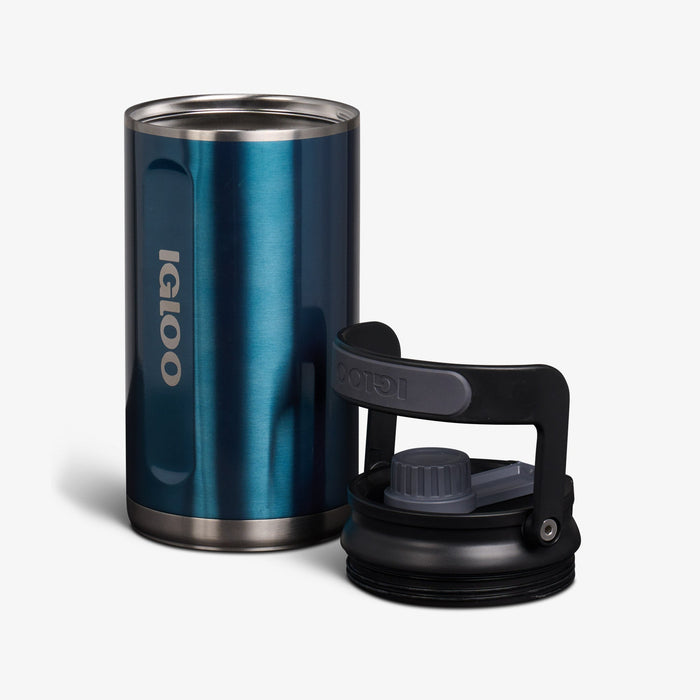 Igloo Twist 'n' Chug 64 Ounce Bottle Modern Blue