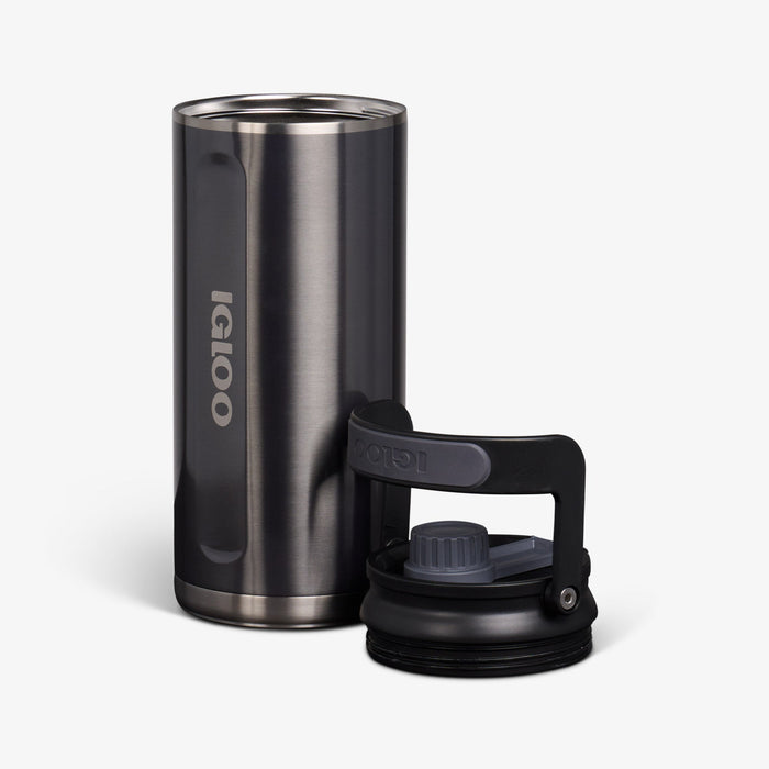 Igloo Twist 'n' Chug 80 Ounce Bottle Carbonite