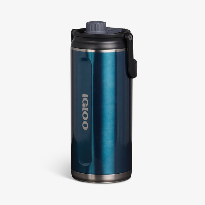 Igloo Twist 'n' Chug 80 Ounce Bottle Modern Blue