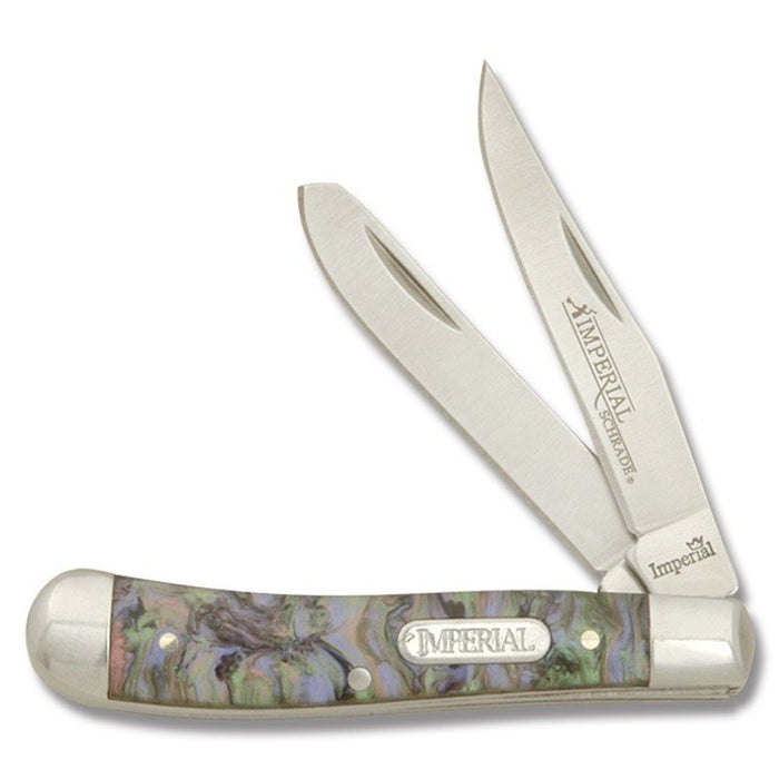 Imperial Knives Small Trapper Folding Knife 2.25" Clip, Spey Point