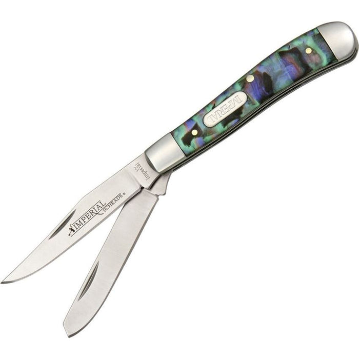 Imperial Knives Small Trapper Folding Knife 2.25" Clip, Spey Point