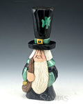 Irish Tall Hat Santa Claus Carving by Dave Francis