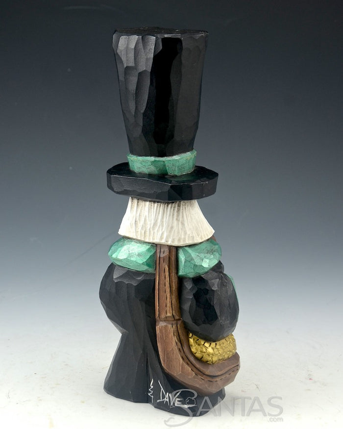 Irish Tall Hat Santa Claus Carving by Dave Francis