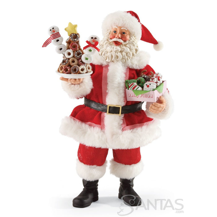 Jelly Filled Possible Dreams Santa with Doughnuts
