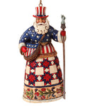 Jim Shore American Santa Ornament Perfectly Festive in all 50 States