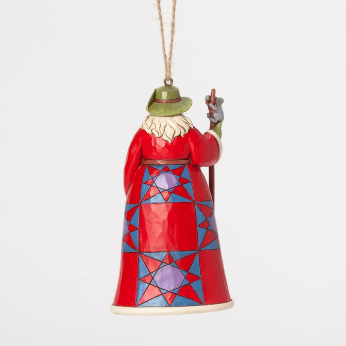 Jim Shore Australian Santa Ornament Outback Christmas