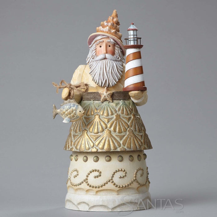 Jim Shore Coastal Santa - River's End