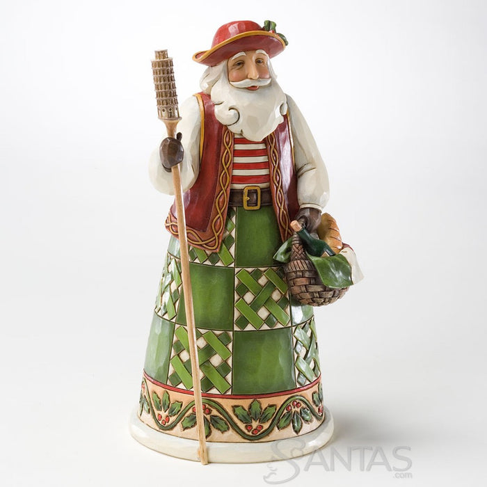 Jim Shore Italian Santa - Greetings From Babo Natale