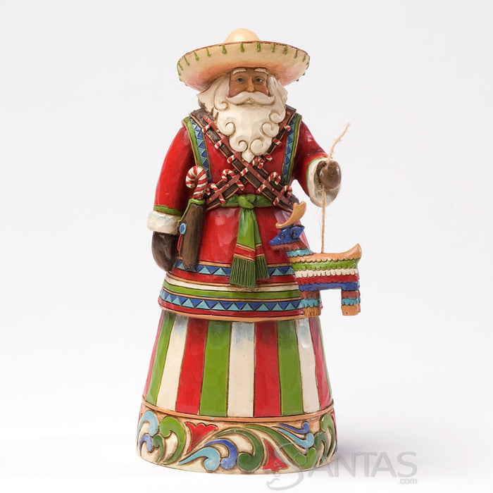 Jim Shore Mexican Santa - Feliz Navidad