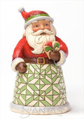 Jim Shore Pint Sized Santa with Heart